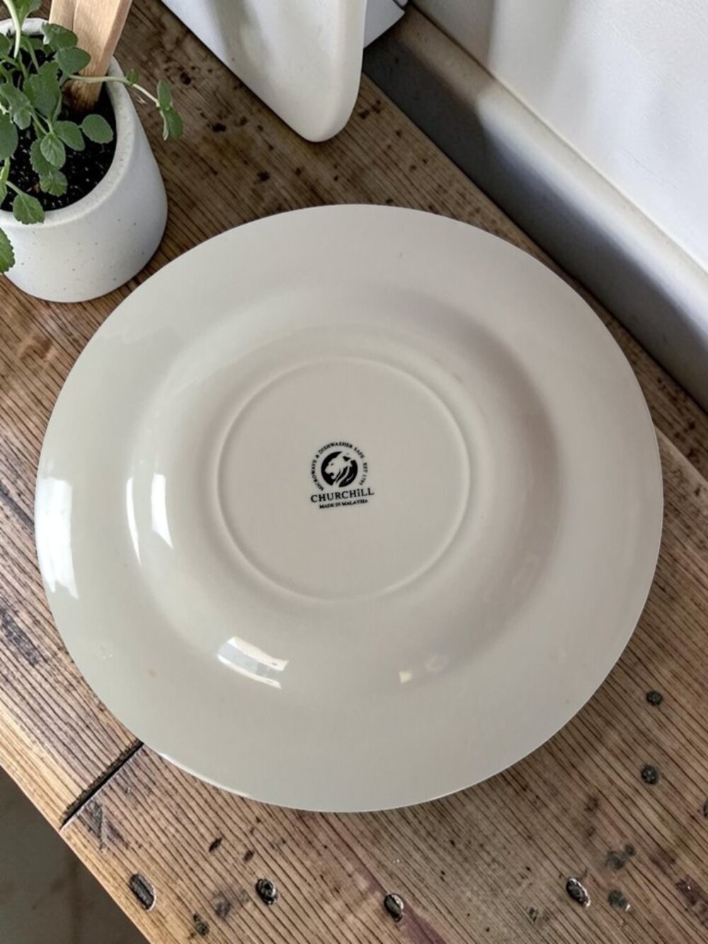 Churchill Black Rooster 8.5" Salad Plates Toile Floral Tassel Country Cottage - Picture 2 of 15